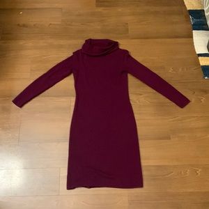 Italian Merino Wool Brooks Brothers Sheath Sweater Dress